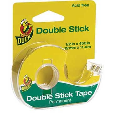 Duck Brand Permanent Double Stick Tape 5 X 450 Runnings Runnings