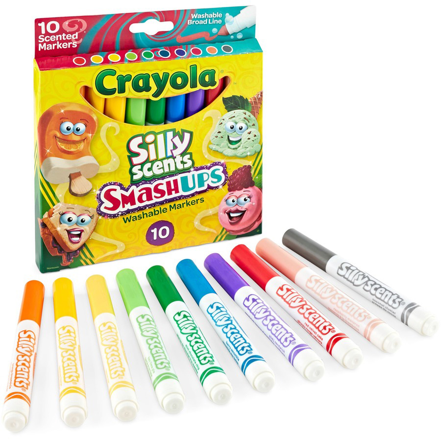 Color Wonder Mess Free Markers, 10 Count Classic, Crayola.com