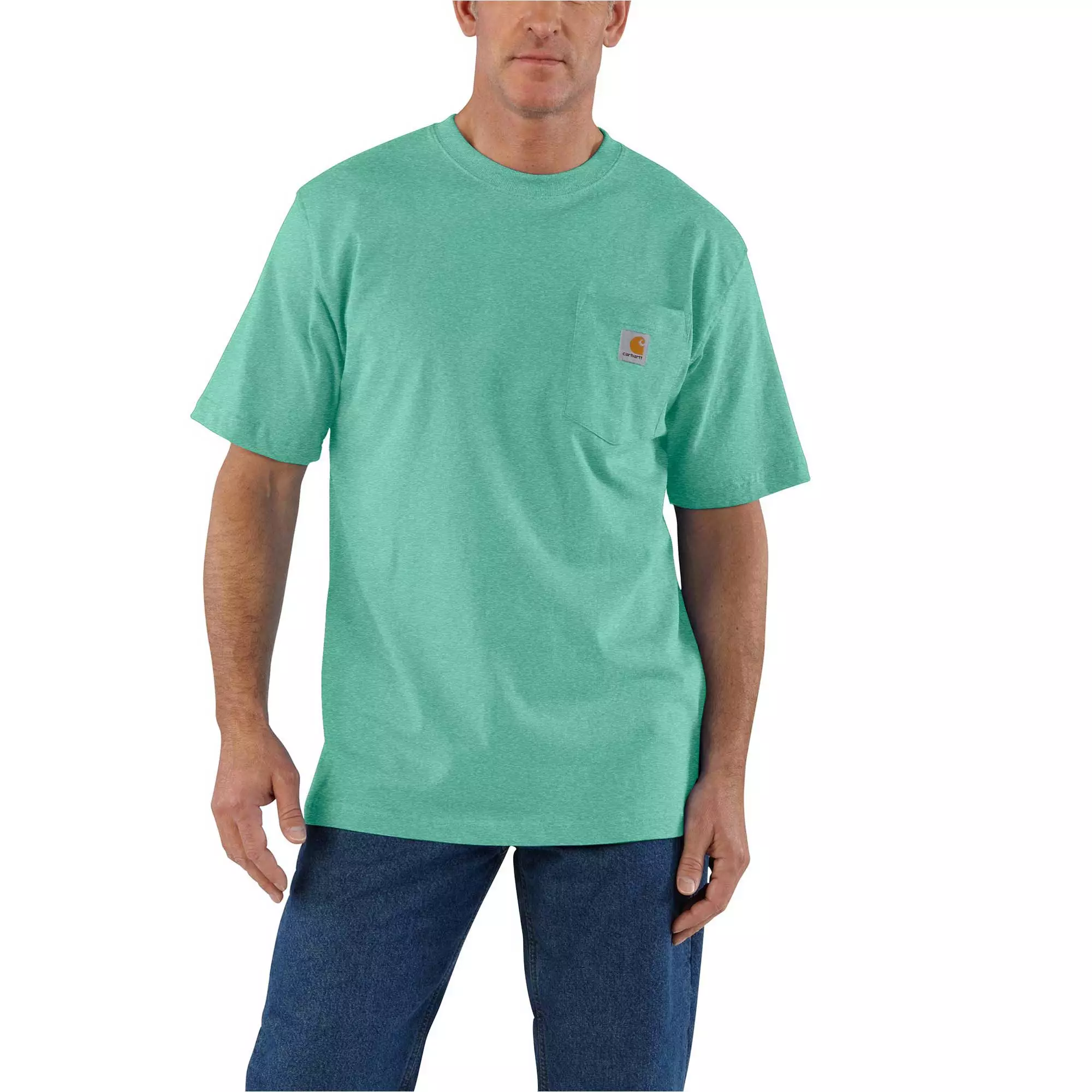 Carhartt Mens Loose Fit Heavyweight Workwear Pocket T Shirt Style K87 Runnings