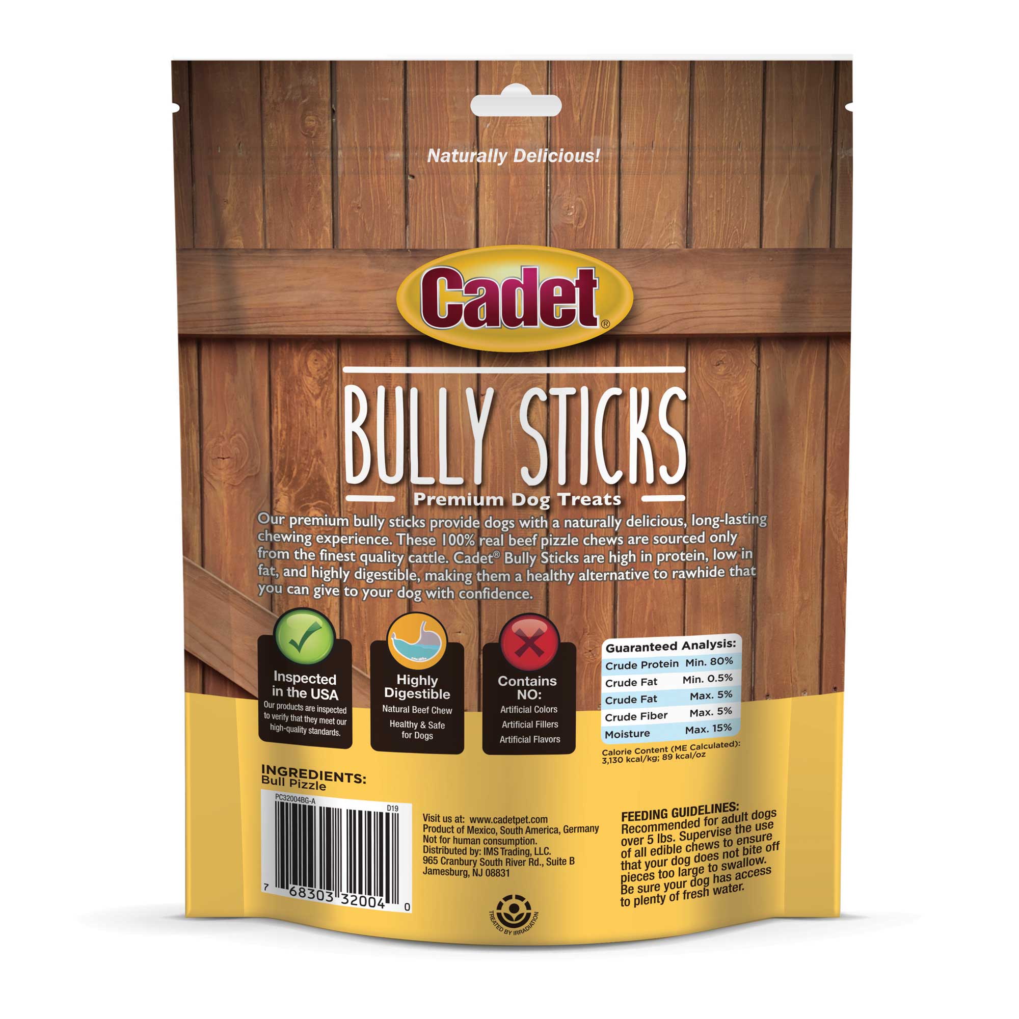 Cadet shop bully sticks