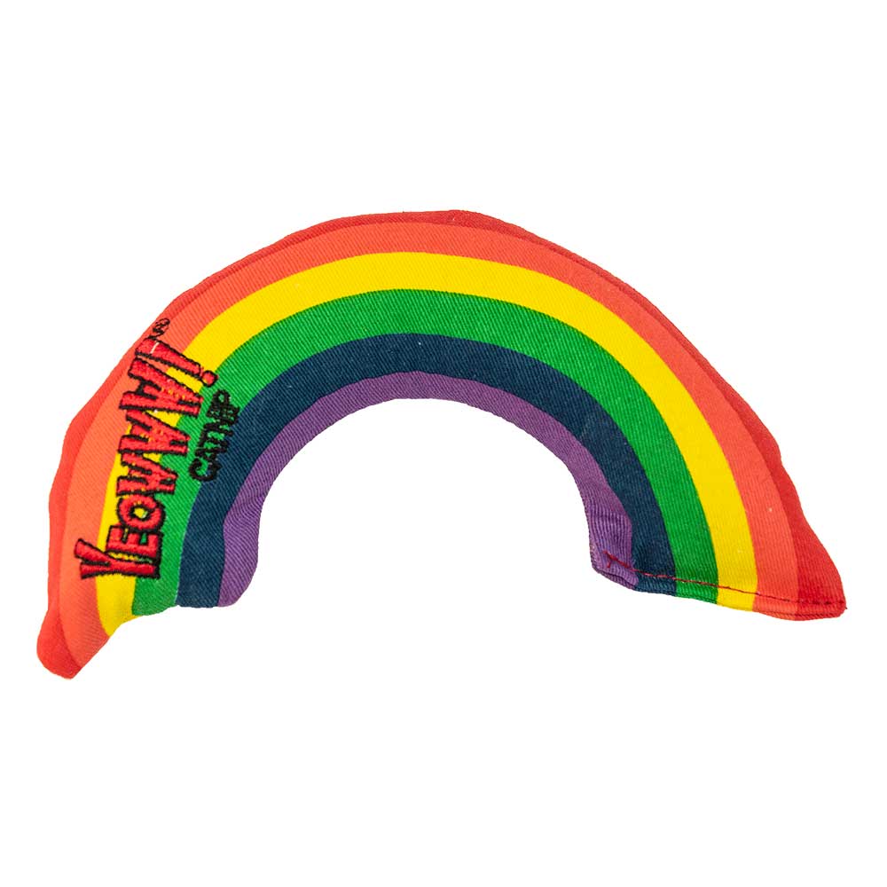 yeowww rainbow cat toy