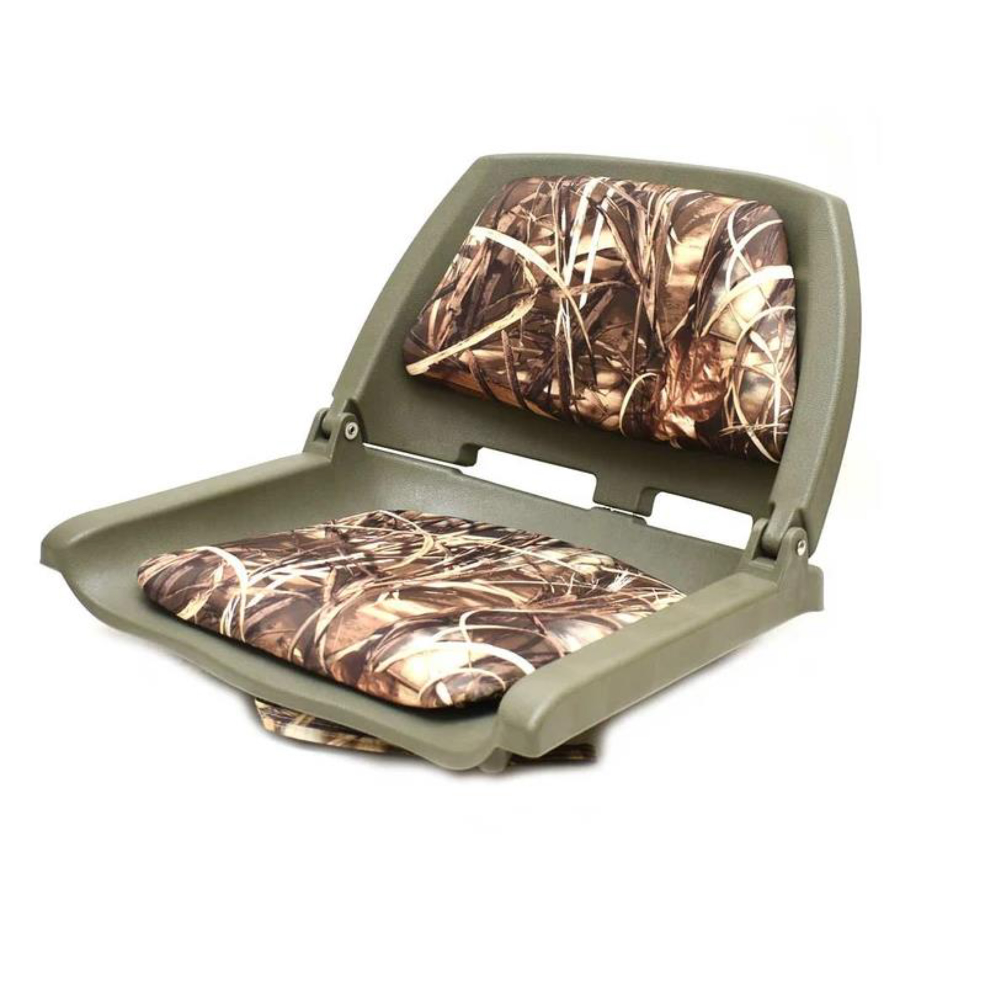 Attwood Boat Padded Flip Seat, Realtree Camouflage - Runnings