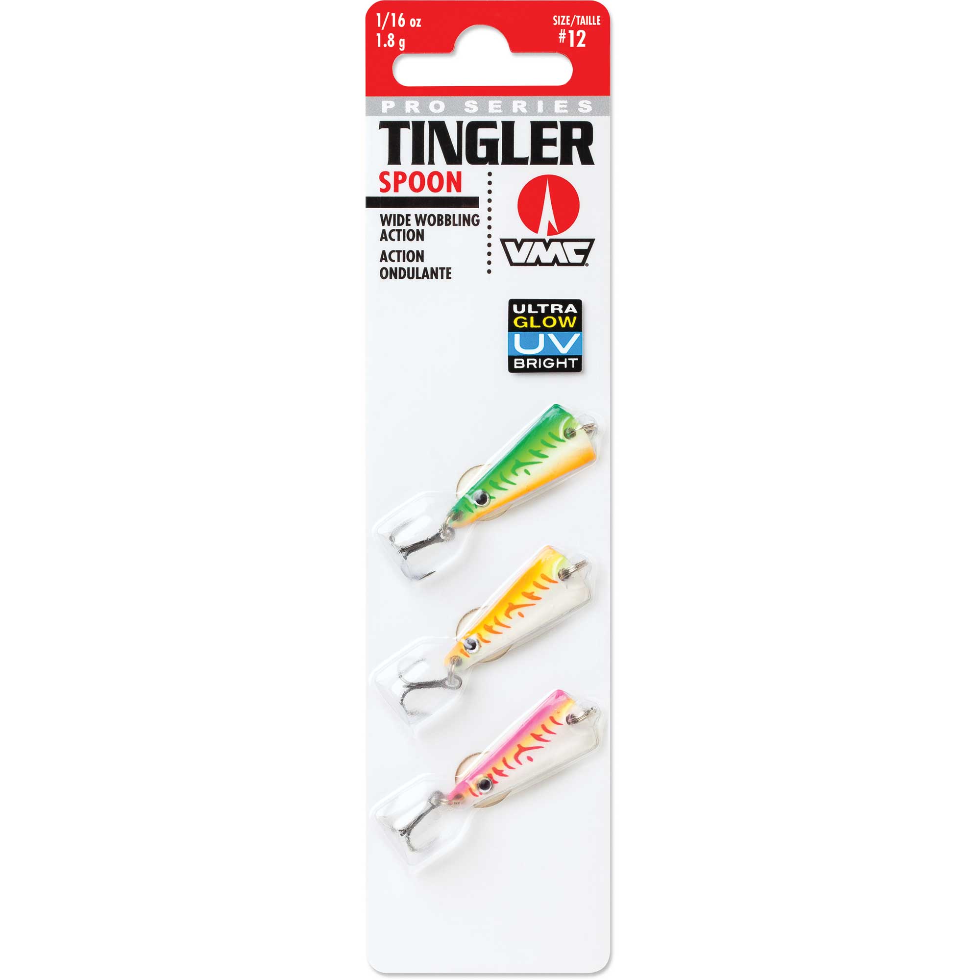 VMC® Tingler Spoon Kit Glow UV - Runnings