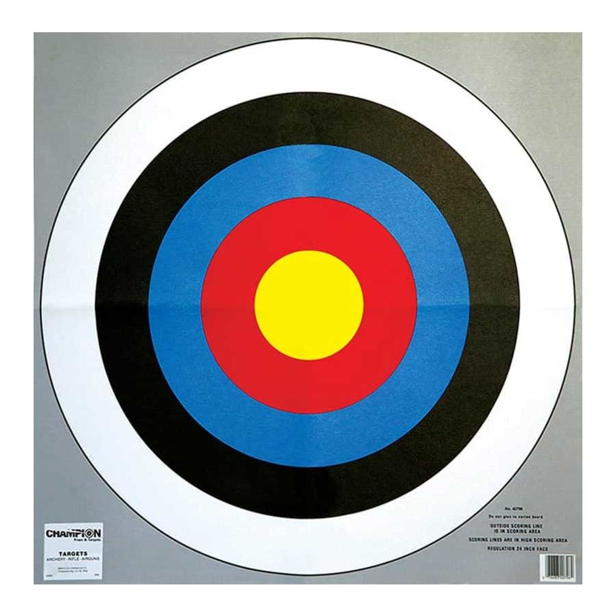 Champion® Bullseye Archery Target, 24 (2 Pack) - Runnings